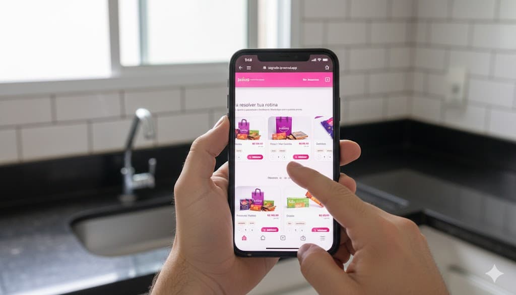 Passo 2: Monte seu pedido